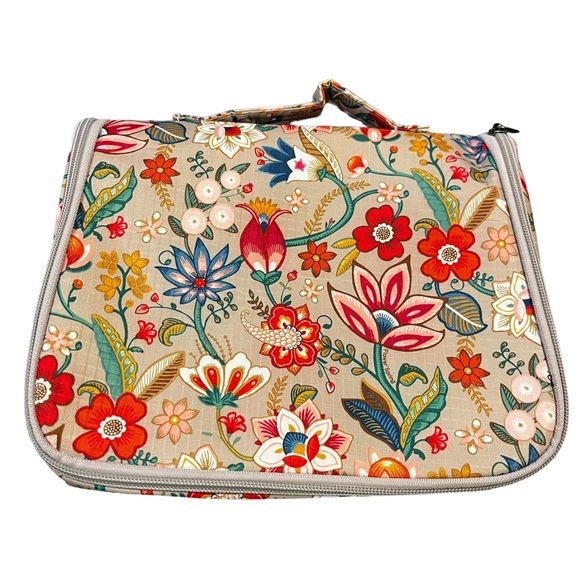 Handbags - Hanging Floral Toiletry Bag